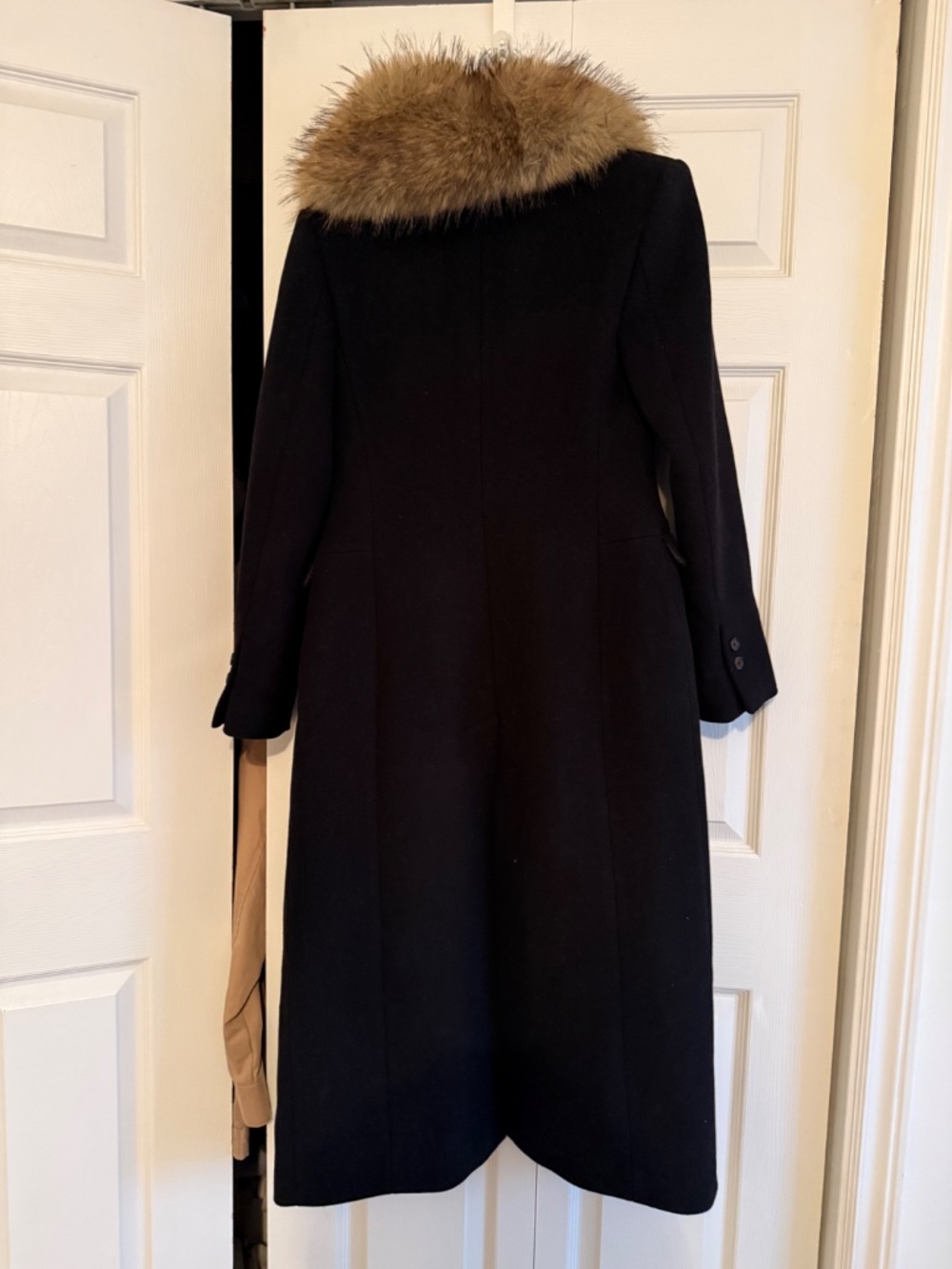 Zara wool coat with fur collar - Picture 6 of 7